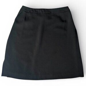 NWT Harvé Benard Black Mini Skirt Women's Size 8